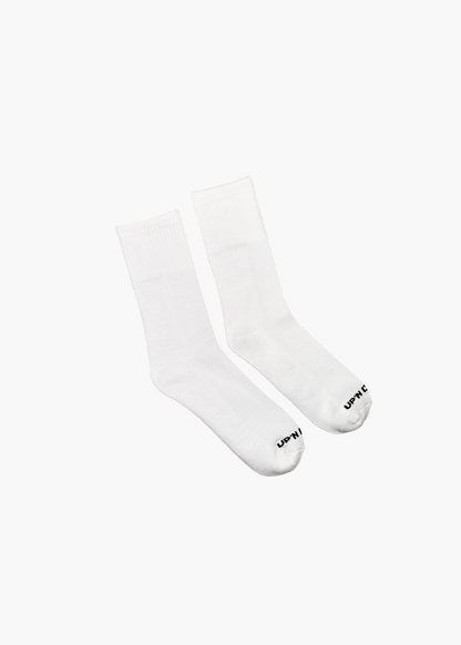 3-Pack Bamboo Sock — Blanc