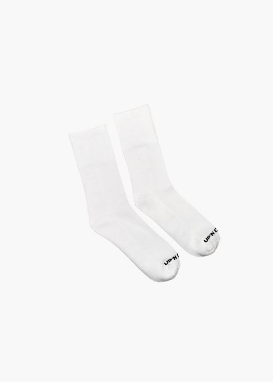 1-Pack Bamboo Sock — Blanc