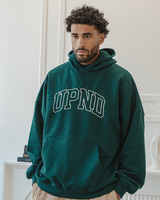 HOODIE BRODÉ — VERT