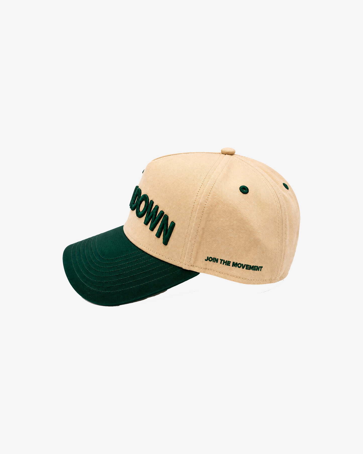 CASQUETTE A FRAME — BEIGE