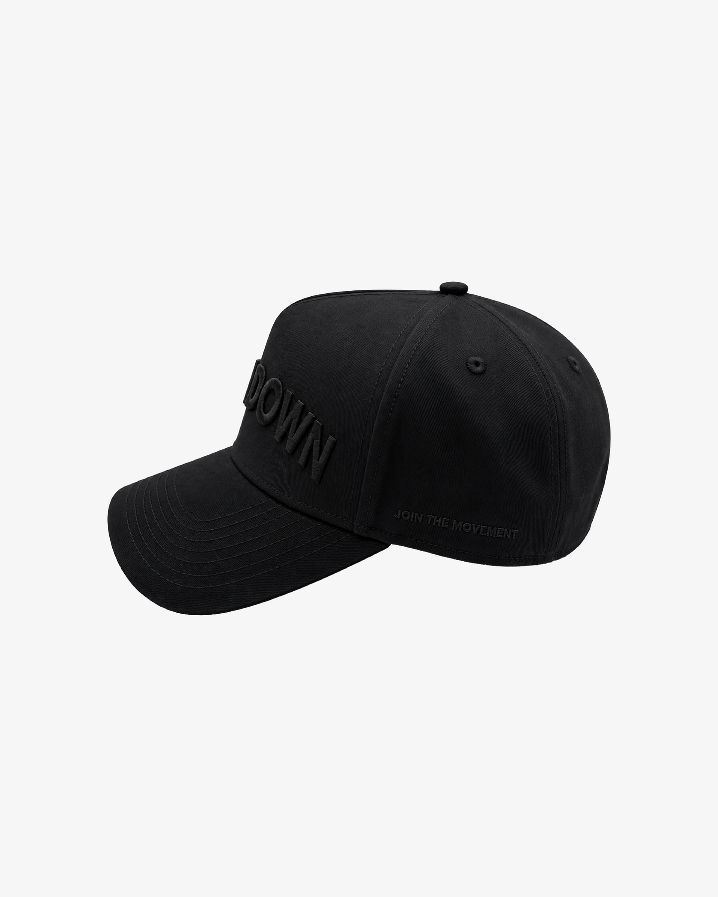 CASQUETTE A FRAME — NOIR