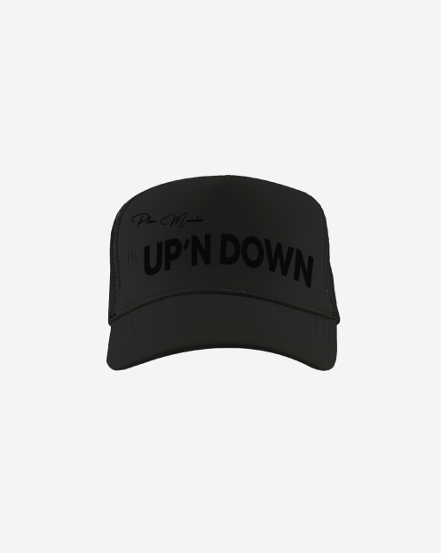 TRUCKER HAT — NOIR
